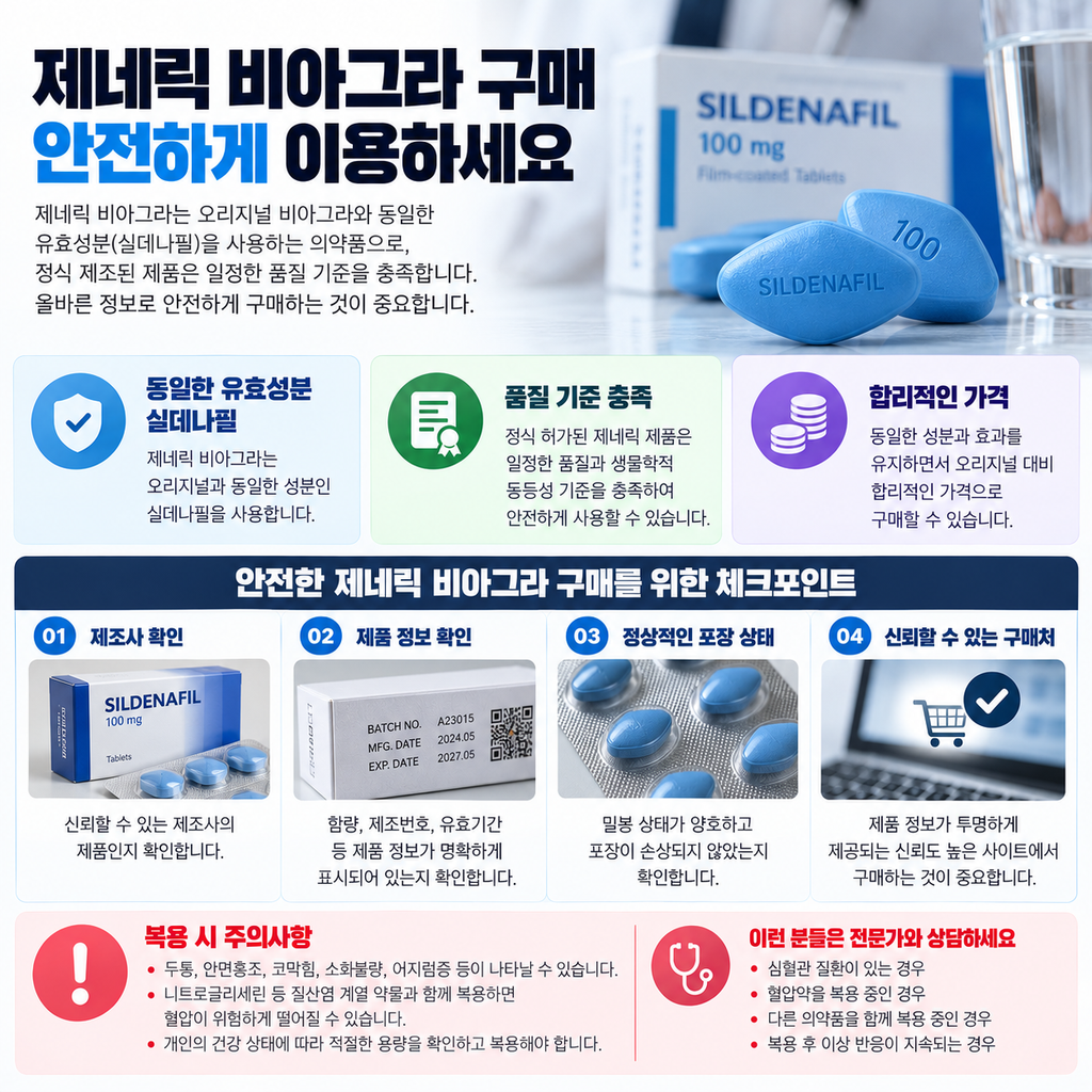 제네릭 비아그라 구매